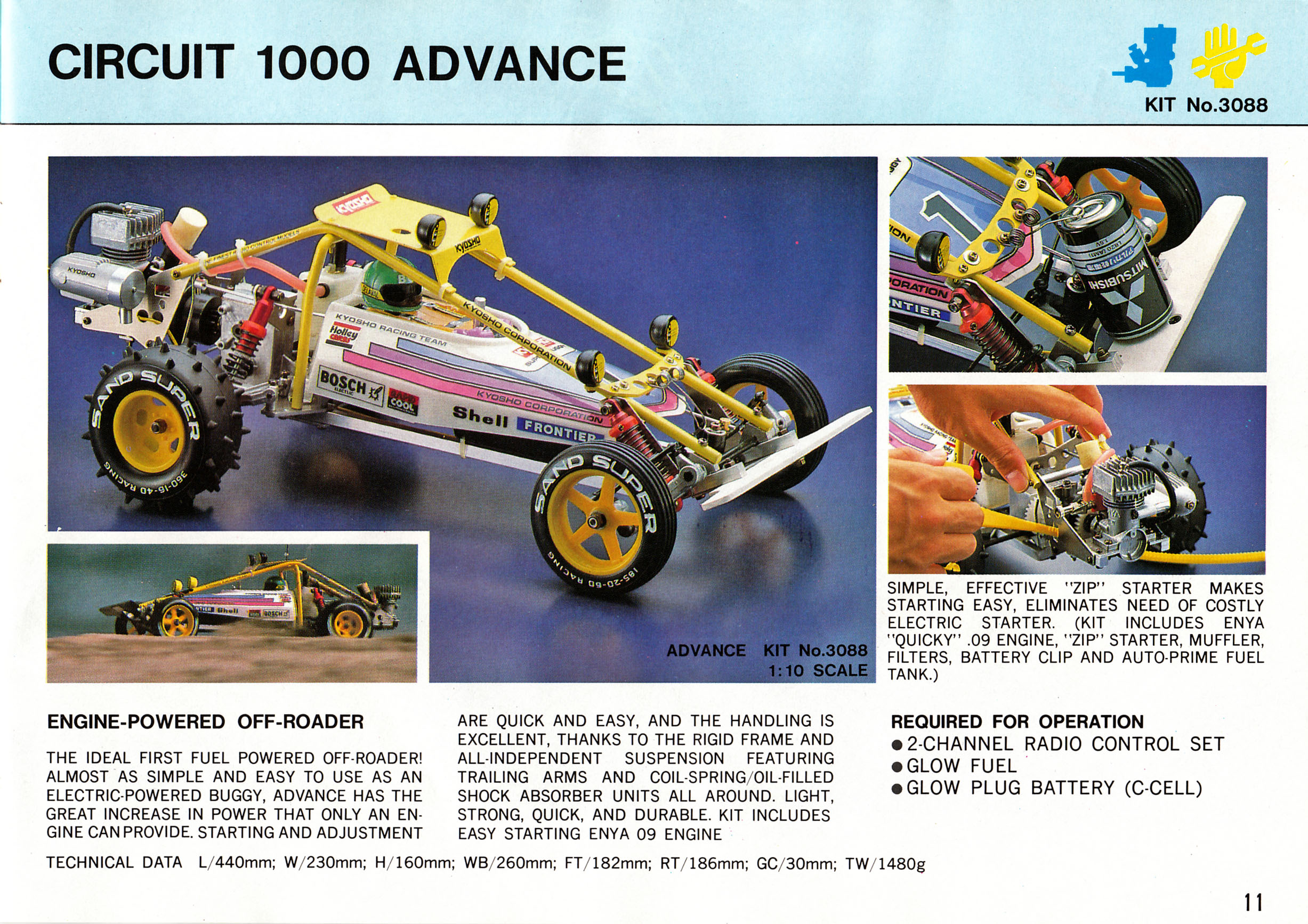 Rétro Modélisme • Kyosho 1985 Kyosho English mini Catalog English Catalogue