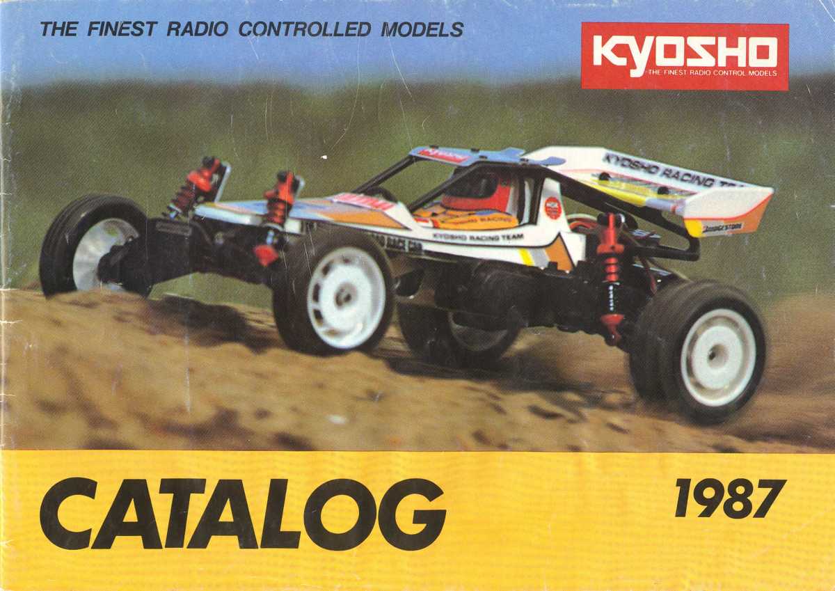 Rétro Modélisme • Kyosho 1987 Kyosho mini Catalog Catalogue